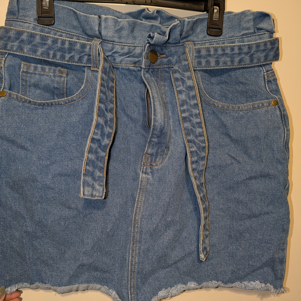 Denim Blue Women's Shorts